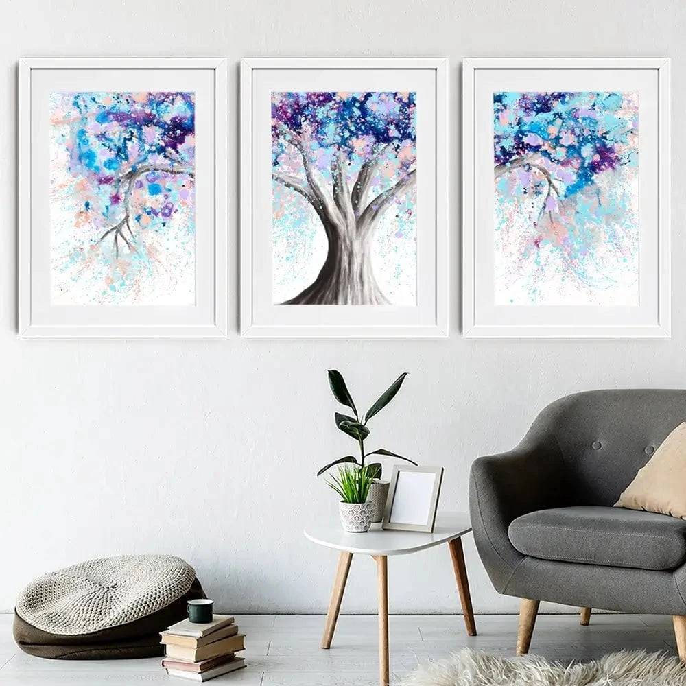 Motivational Soul Tree Framed Art Print Trio Motivational Soul Tree Framed Art Print Trio wall art product Ashvin Harrison