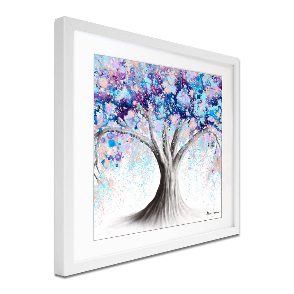 Motivational Soul Tree Square Framed Art Print wall art product Ashvin Harrison