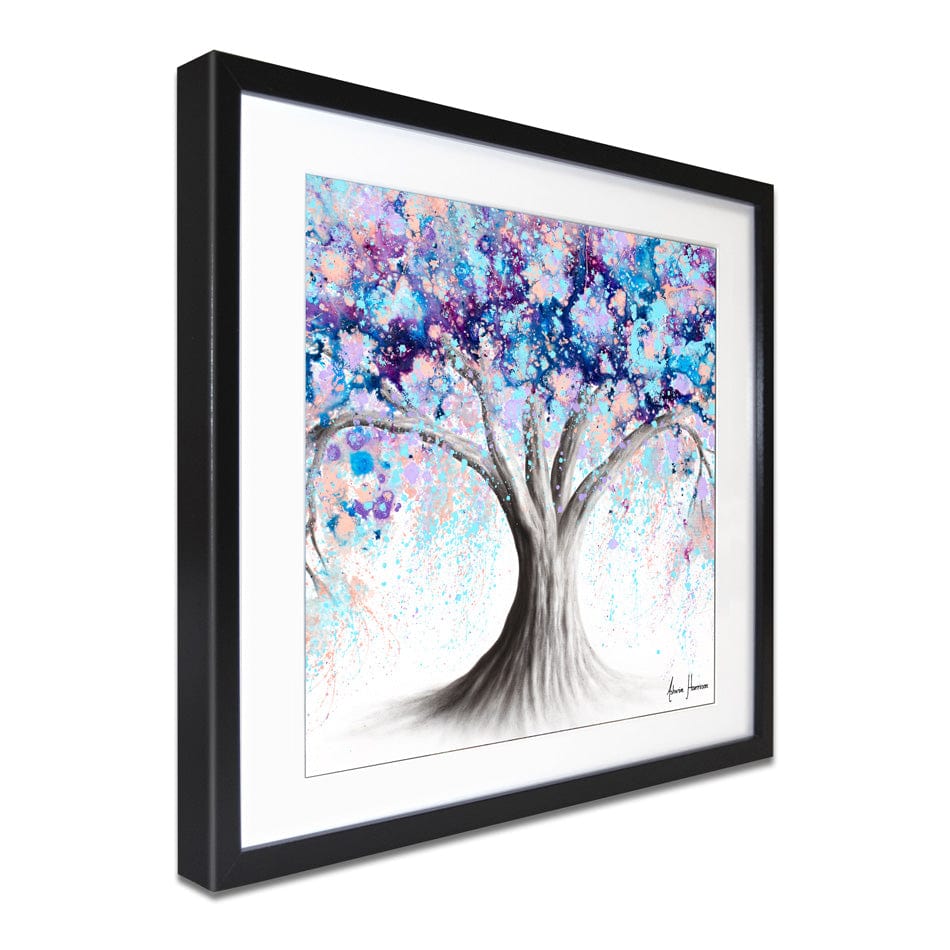 Motivational Soul Tree Square Framed Art Print wall art product Ashvin Harrison