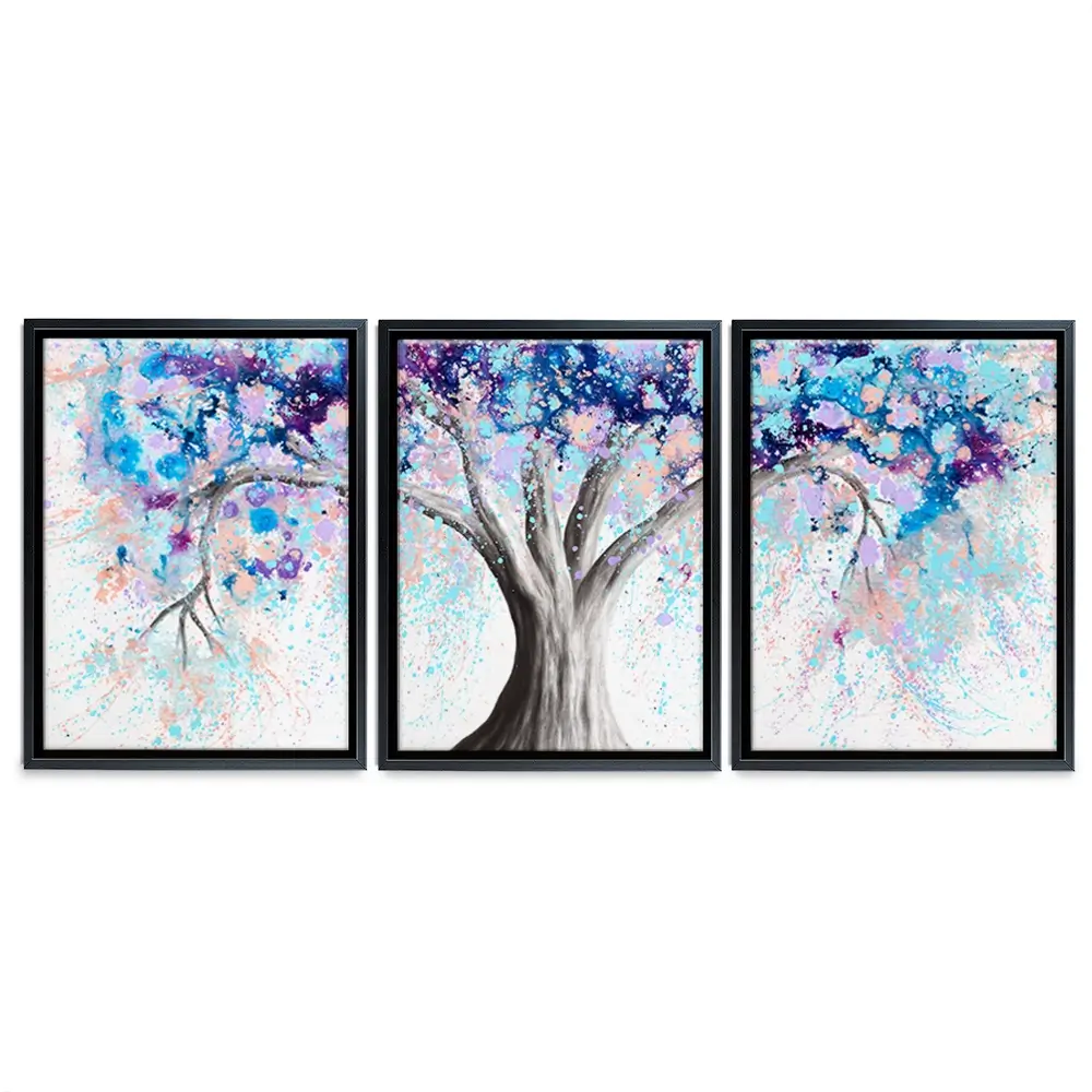 Motivational Soul Tree Trio Canvas Print Motivational Soul Tree Trio Canvas Print wall art product Ashvin Harrison