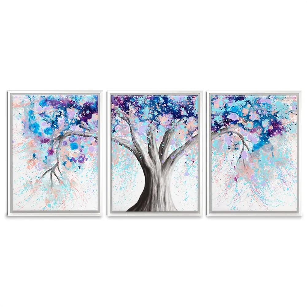 Motivational Soul Tree Trio Canvas Print Motivational Soul Tree Trio Canvas Print wall art product Ashvin Harrison