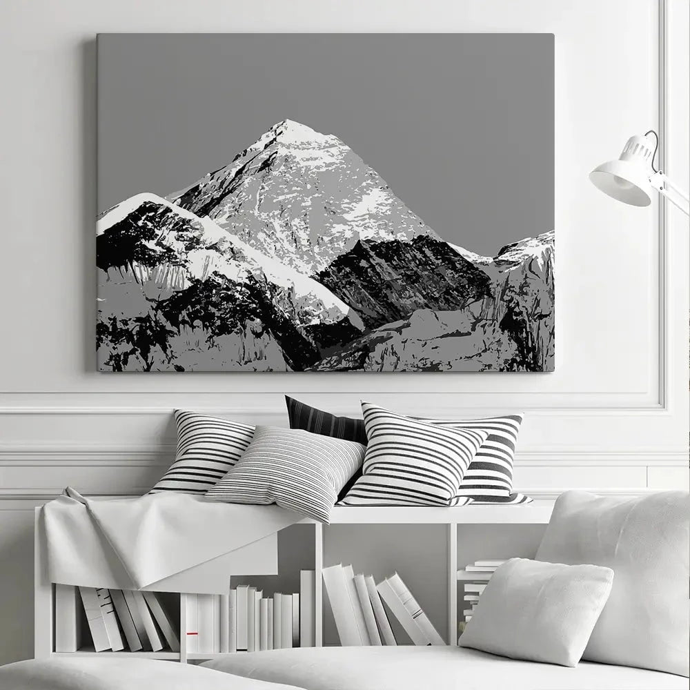 Mount Everest Canvas Print Mount Everest Canvas Print wall art product Daniel Prudek / Shutterstock