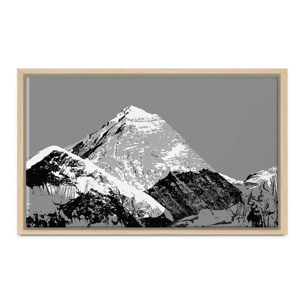 Mount Everest Canvas Print Mount Everest Canvas Print wall art product Daniel Prudek / Shutterstock