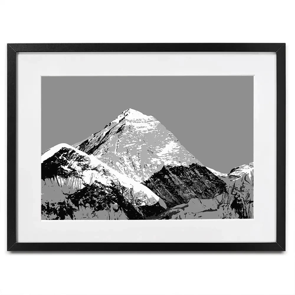 Mount Everest Framed Art Print Mount Everest Framed Art Print wall art product Daniel Prudek / Shutterstock