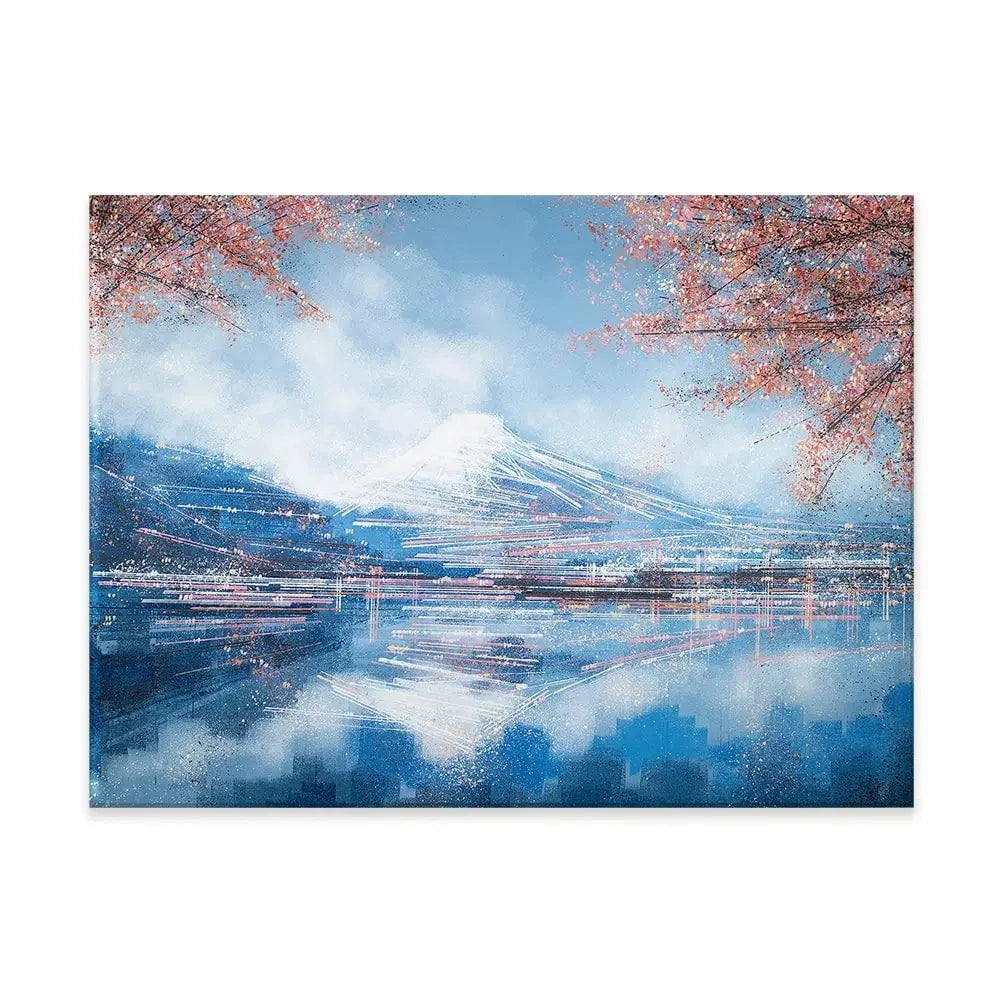 Mount Fuji In Spring Canvas Print Mount Fuji In Spring Canvas Print wall art product Marc Todd - Independent