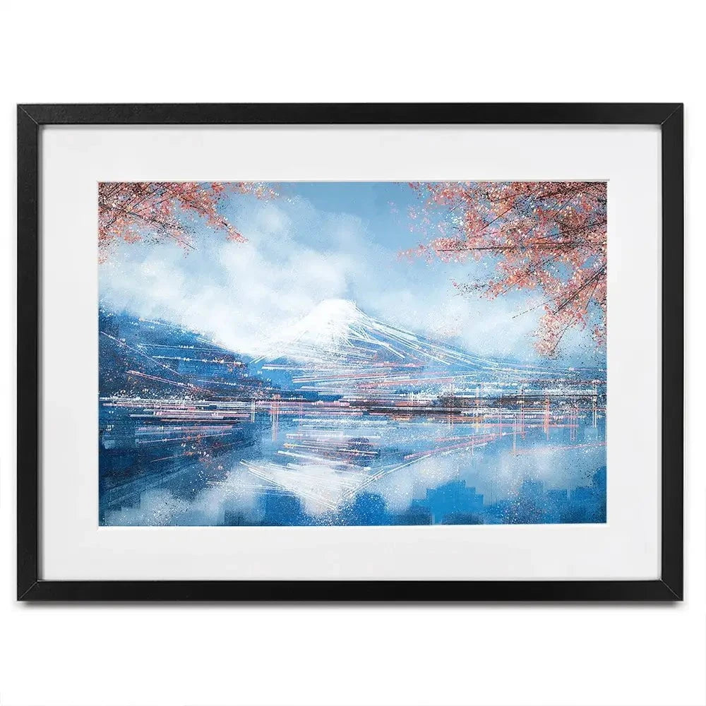 Mount Fuji In Spring Framed Art Print Mount Fuji In Spring Framed Art Print wall art product Marc Todd - Independent