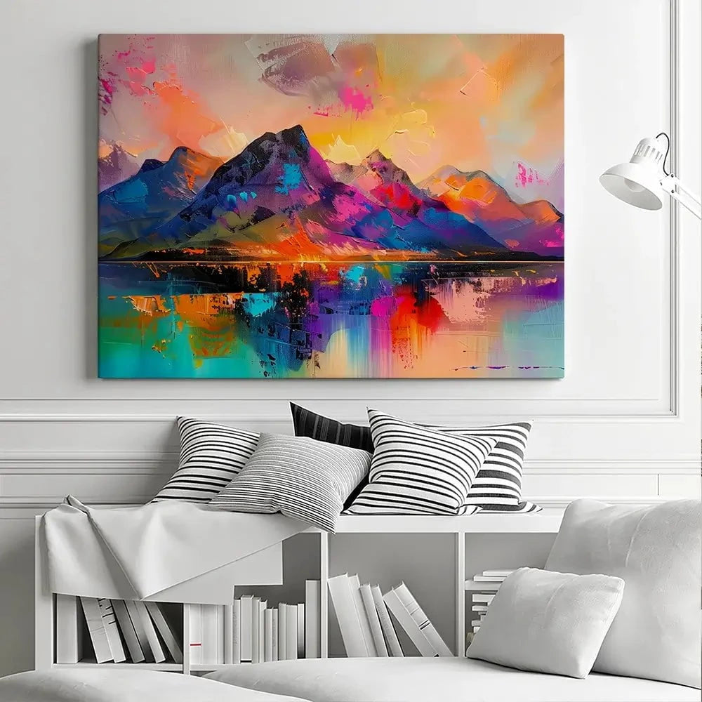 Mountain Abstract Canvas Print Mountain Abstract Canvas Print wall art product David Alexander Elder