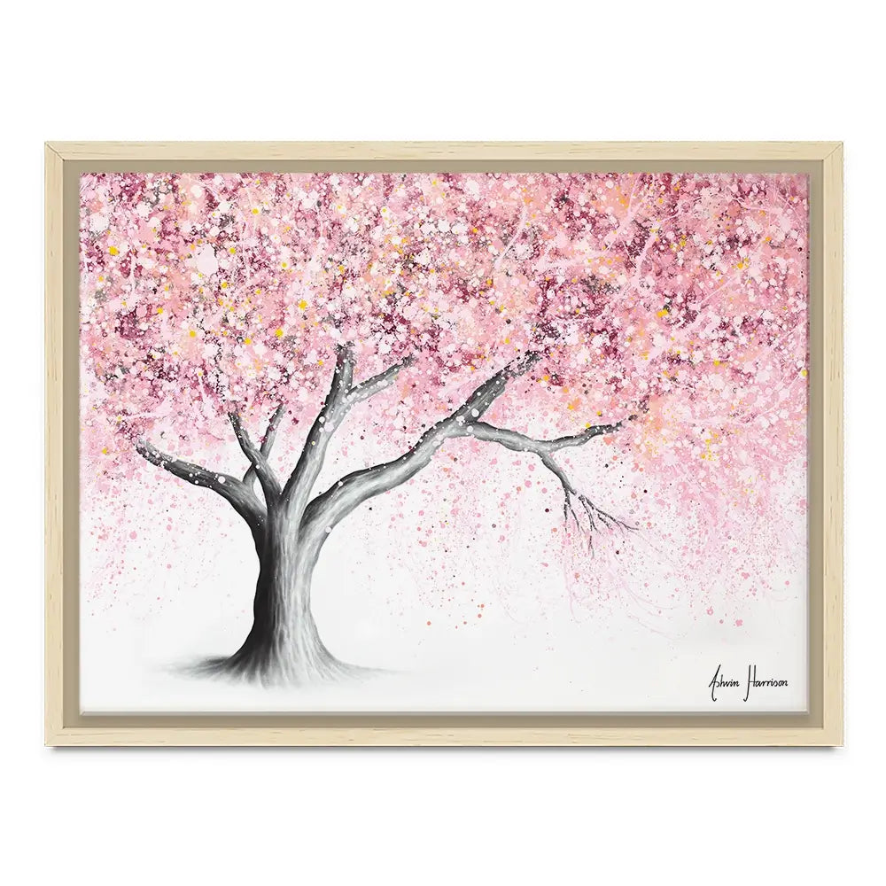 Mountain Blossom Tree Canvas Print Mountain Blossom Tree Canvas Print wall art product Ashvin Harrison