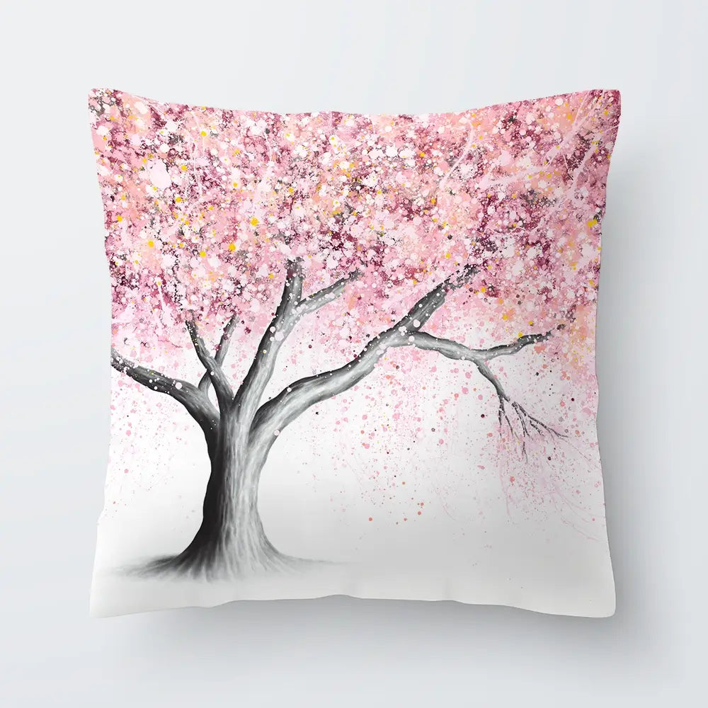 Mountain Blossom Tree Cushion Mountain Blossom Tree Cushion wall art product Ashvin Harrison (2016-2022 collection)