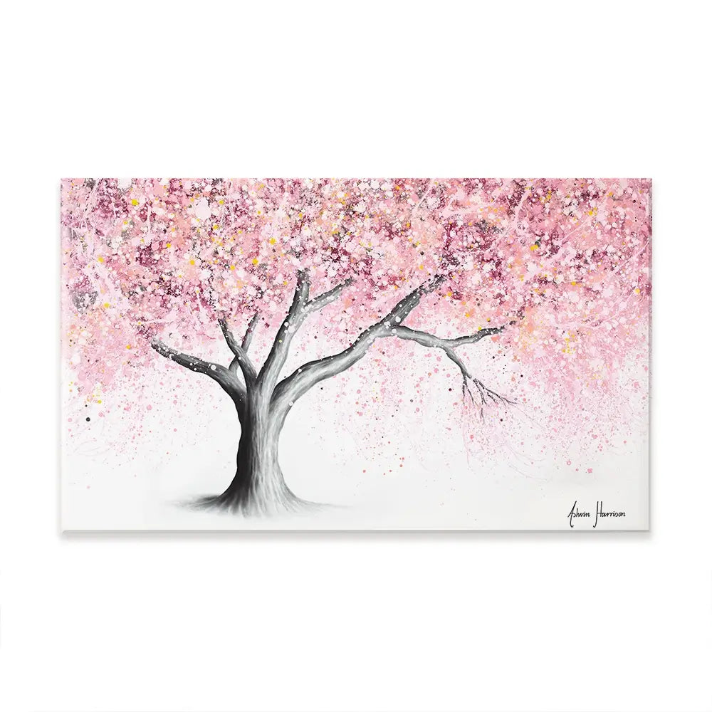 Mountain Blossom Tree Oversized Canvas Print Mountain Blossom Tree Oversized Canvas Print wall art product Ashvin Harrison