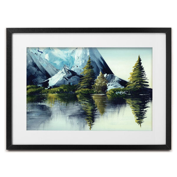 Mountain Landscape Framed Art Print Art Print Shop