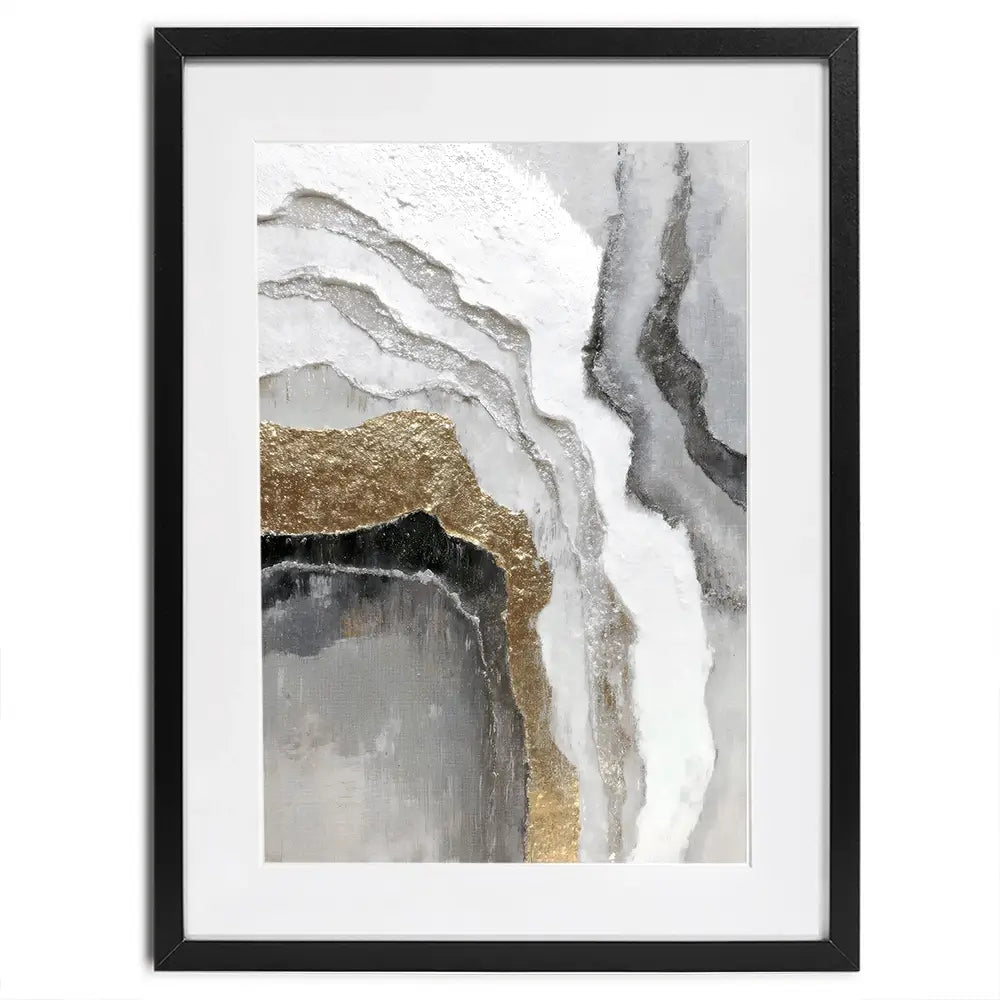 Movement Of Gold Framed Art Print Movement Of Gold Framed Art Print wall art product LSR Design Studio - Independent