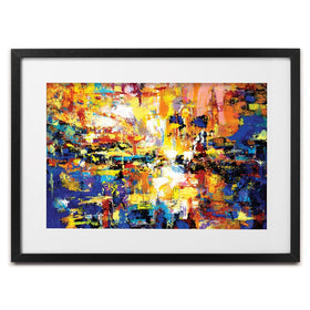 Muddled Framed Art Print wall art product Ivailo Nikolov / Shutterstock