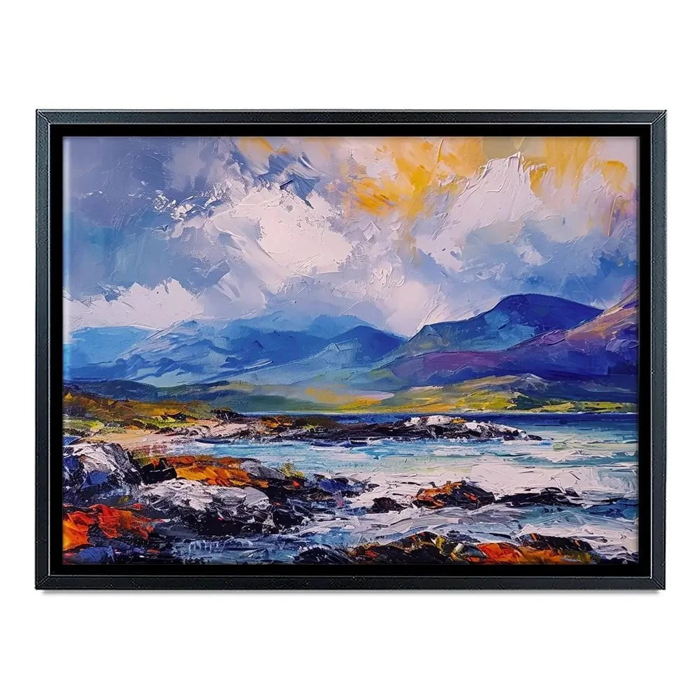 Mull Mountains Canvas Print Mull Mountains Canvas Print wall art product David Alexander Elder