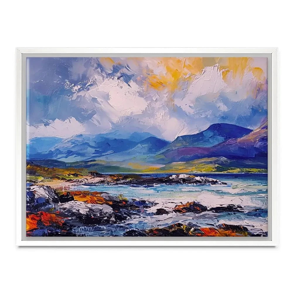 Mull Mountains Canvas Print Mull Mountains Canvas Print wall art product David Alexander Elder