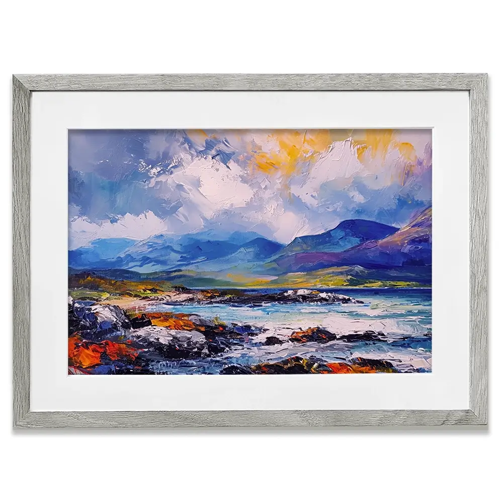 Mull Mountains Framed Art Print Mull Mountains Framed Art Print wall art product David Alexander Elder