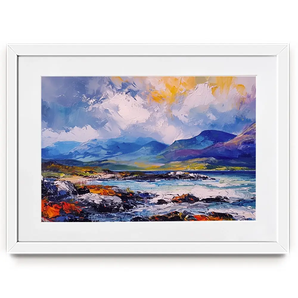 Mull Mountains Framed Art Print Mull Mountains Framed Art Print wall art product David Alexander Elder