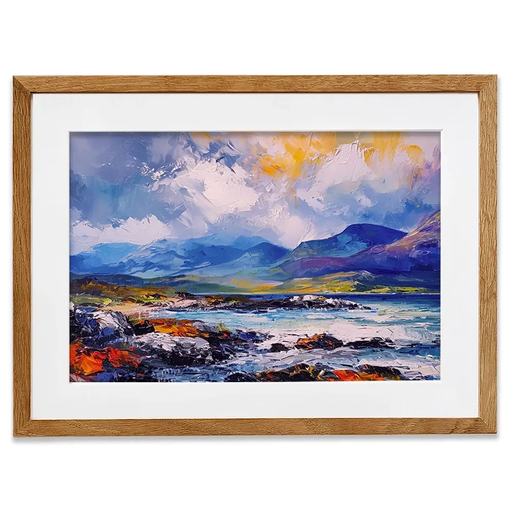 Mull Mountains Framed Art Print Mull Mountains Framed Art Print wall art product David Alexander Elder
