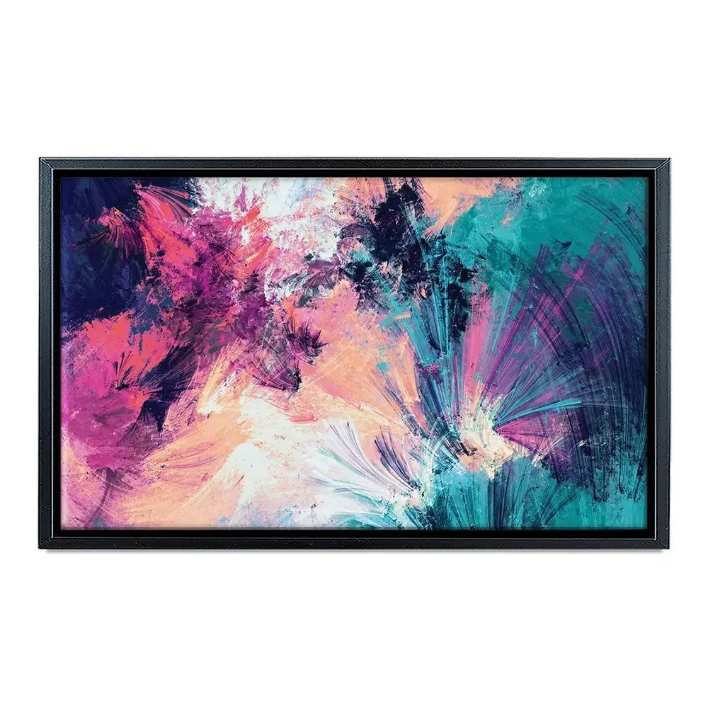 Multicoloured Abstract Canvas Print Multicoloured Abstract Canvas Print wall art product Excellent backgrounds / Shutterstock