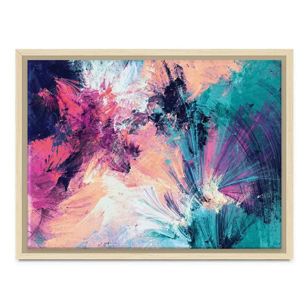 Multicoloured Abstract Canvas Print Multicoloured Abstract Canvas Print wall art product Excellent backgrounds / Shutterstock