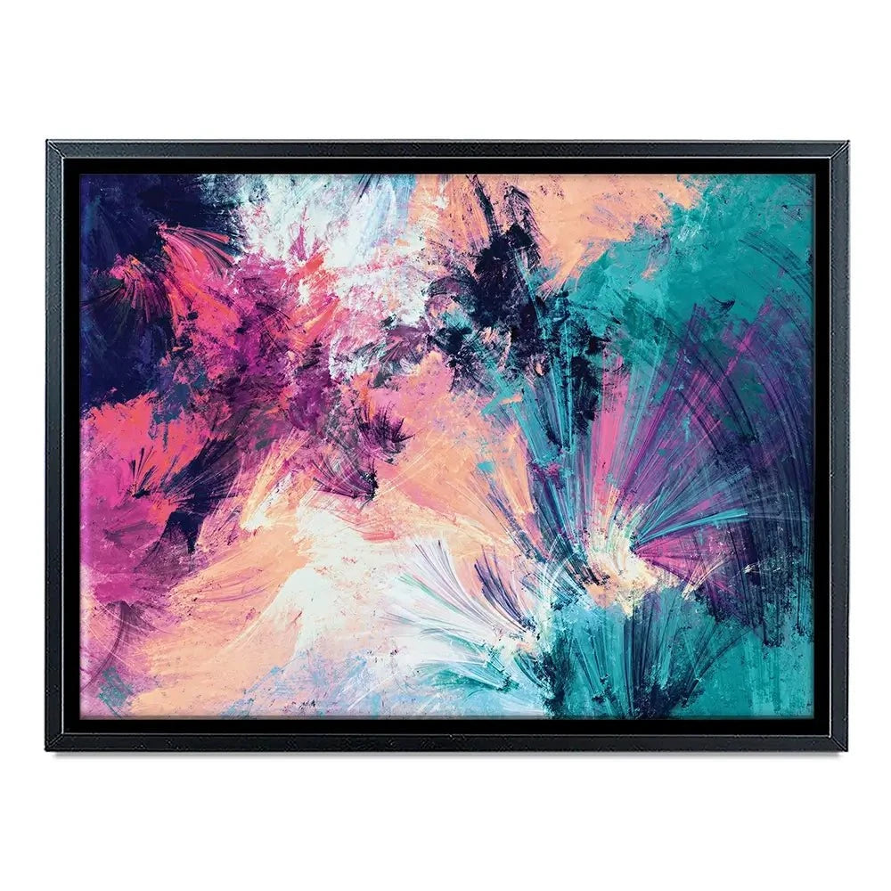 Multicoloured Abstract Canvas Print Multicoloured Abstract Canvas Print wall art product Excellent backgrounds / Shutterstock