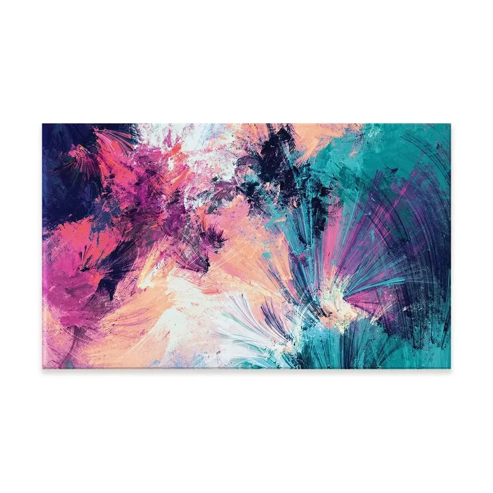 Multicoloured Abstract Canvas Print Multicoloured Abstract Canvas Print wall art product Excellent backgrounds / Shutterstock
