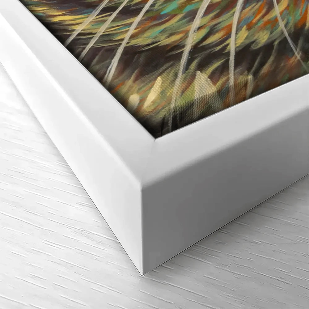 Multicoloured Cat Canvas Print Multicoloured Cat Canvas Print wall art product Carolee Vitaletti