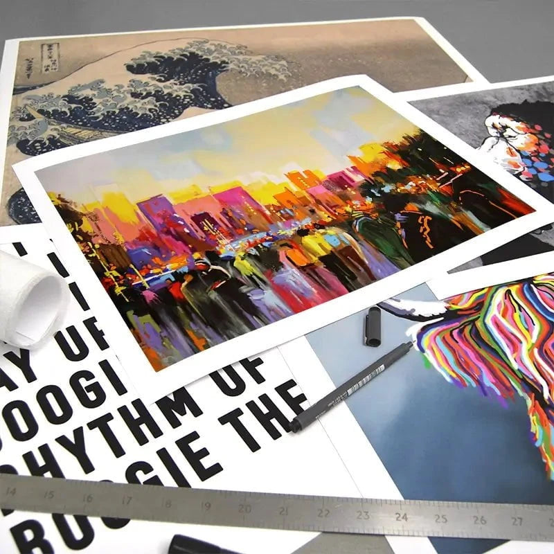 Multicoloured New York Art Print Multicoloured New York Art Print wall art product Maria Moretti