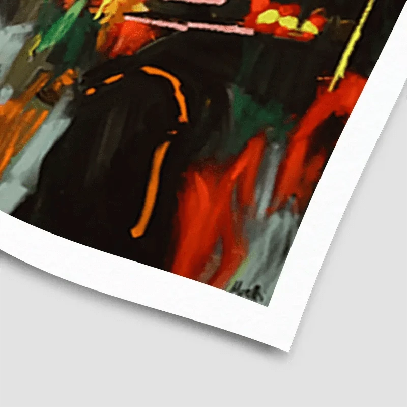 Multicoloured New York Art Print Multicoloured New York Art Print wall art product Maria Moretti