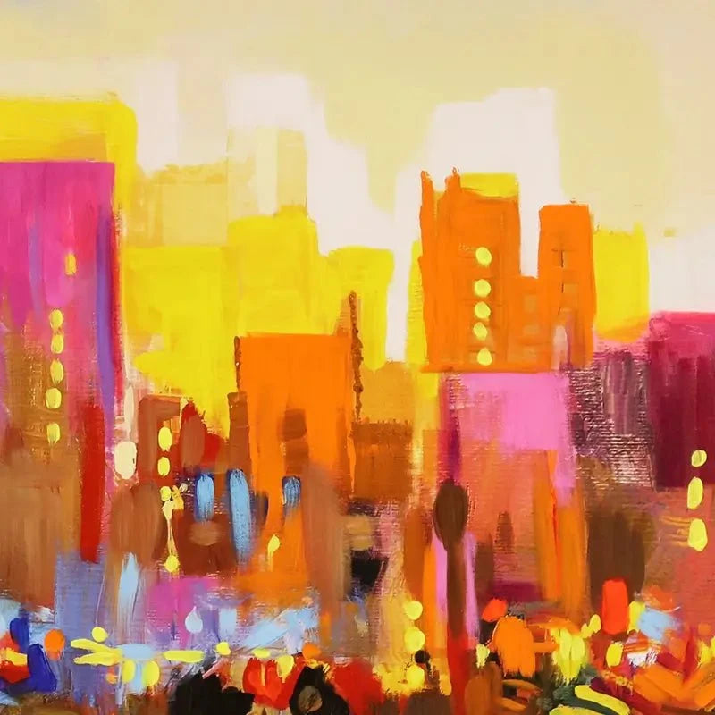 Multicoloured New York Framed Art Print Multicoloured New York Framed Art Print wall art product Maria Moretti