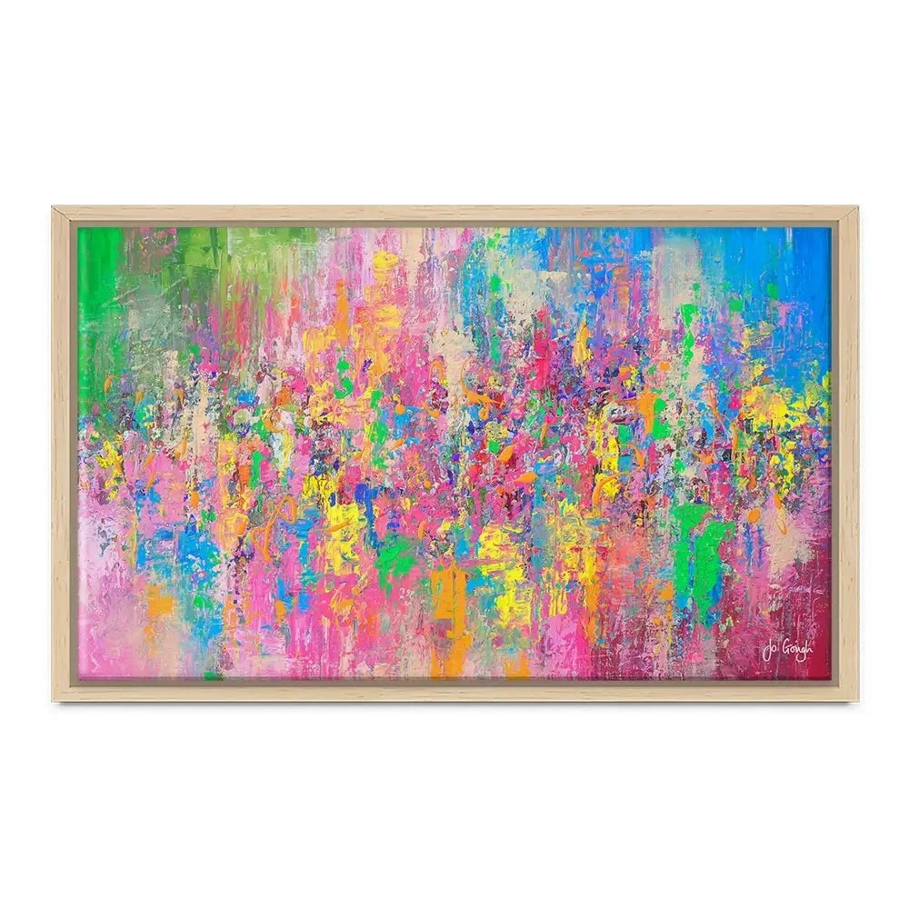 Multicoloured Spectrum Of Dreams Canvas Print Multicoloured Spectrum Of Dreams Canvas Print wall art product Jo Gough