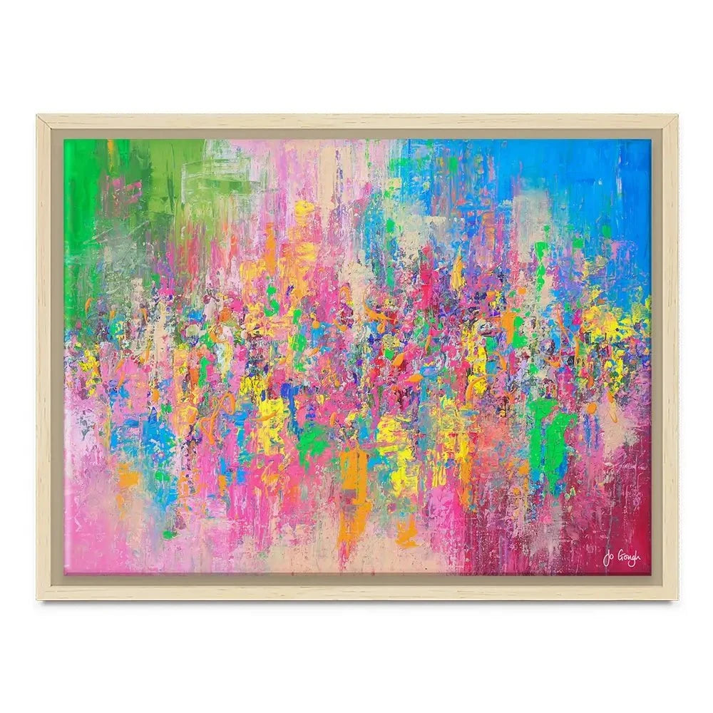 Multicoloured Spectrum Of Dreams Canvas Print Multicoloured Spectrum Of Dreams Canvas Print wall art product Jo Gough