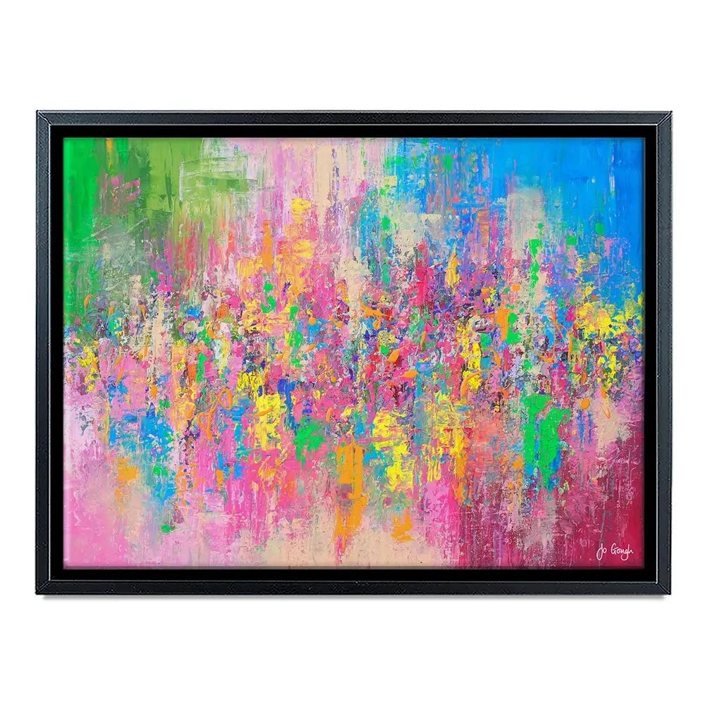 Multicoloured Spectrum Of Dreams Canvas Print Multicoloured Spectrum Of Dreams Canvas Print wall art product Jo Gough