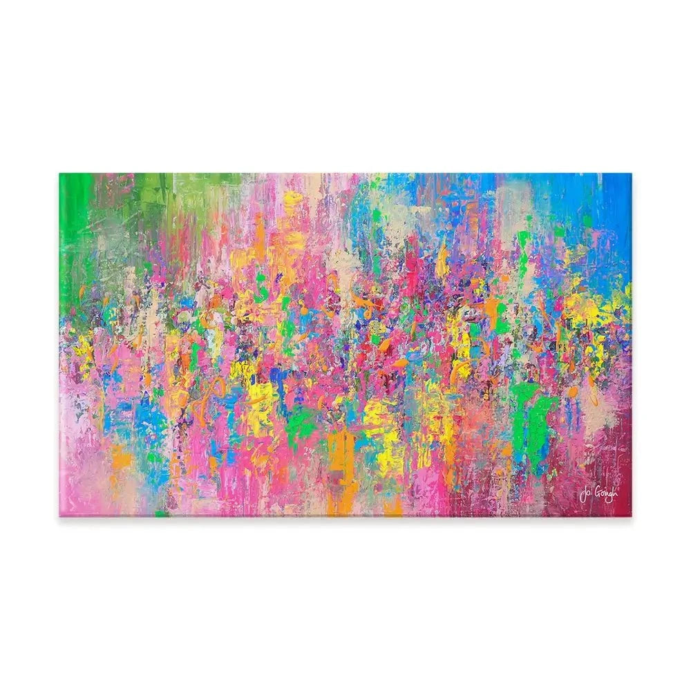 Multicoloured Spectrum Of Dreams Canvas Print Multicoloured Spectrum Of Dreams Canvas Print wall art product Jo Gough