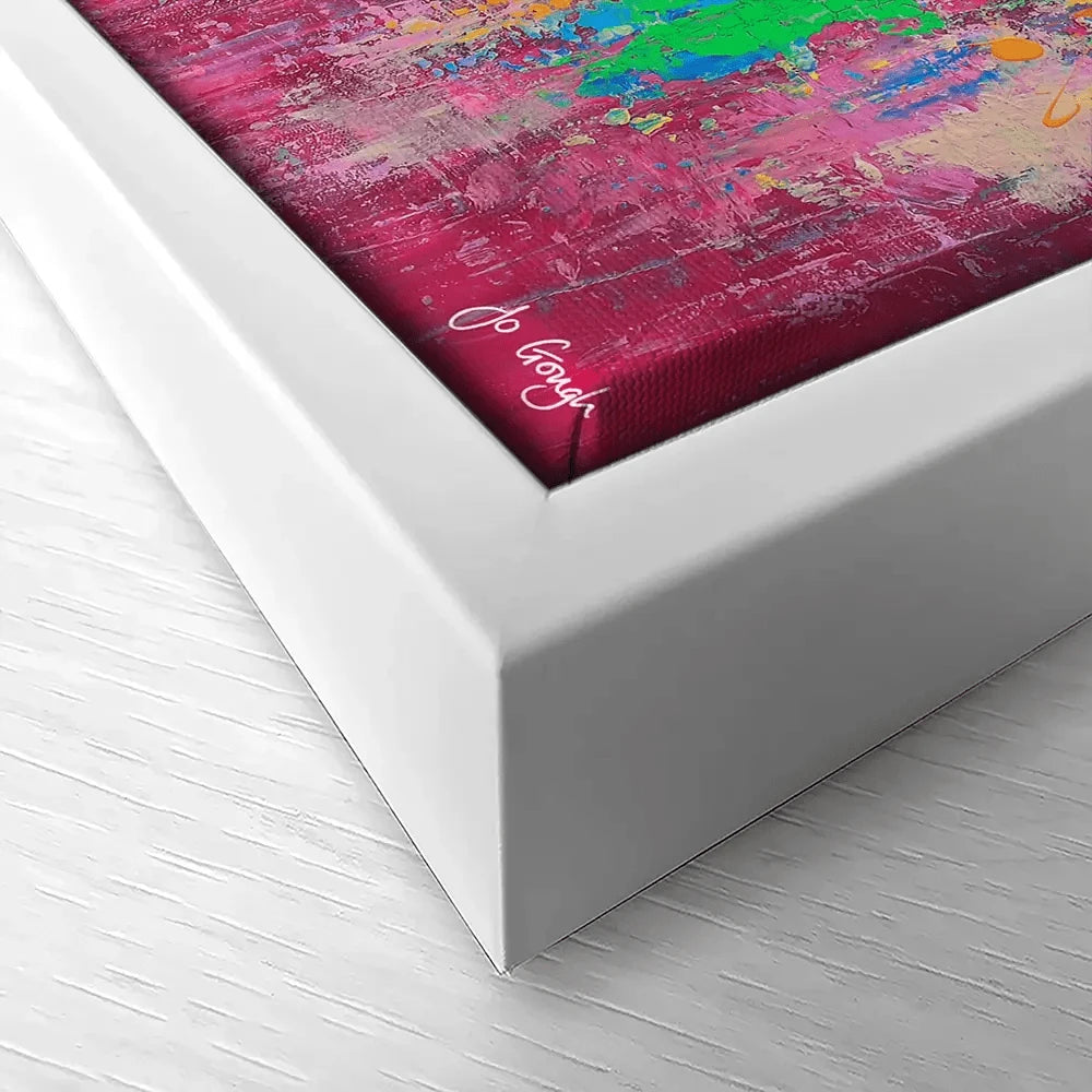 Multicoloured Spectrum Of Dreams Canvas Print Multicoloured Spectrum Of Dreams Canvas Print wall art product Jo Gough