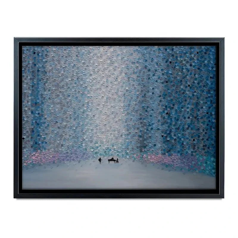 Music And Rain Canvas Print Music And Rain Canvas Print wall art product Ekaterina Ermilkina