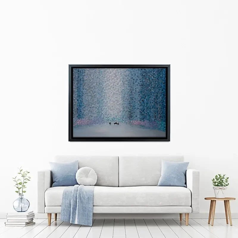 Music And Rain Canvas Print Music And Rain Canvas Print wall art product Ekaterina Ermilkina