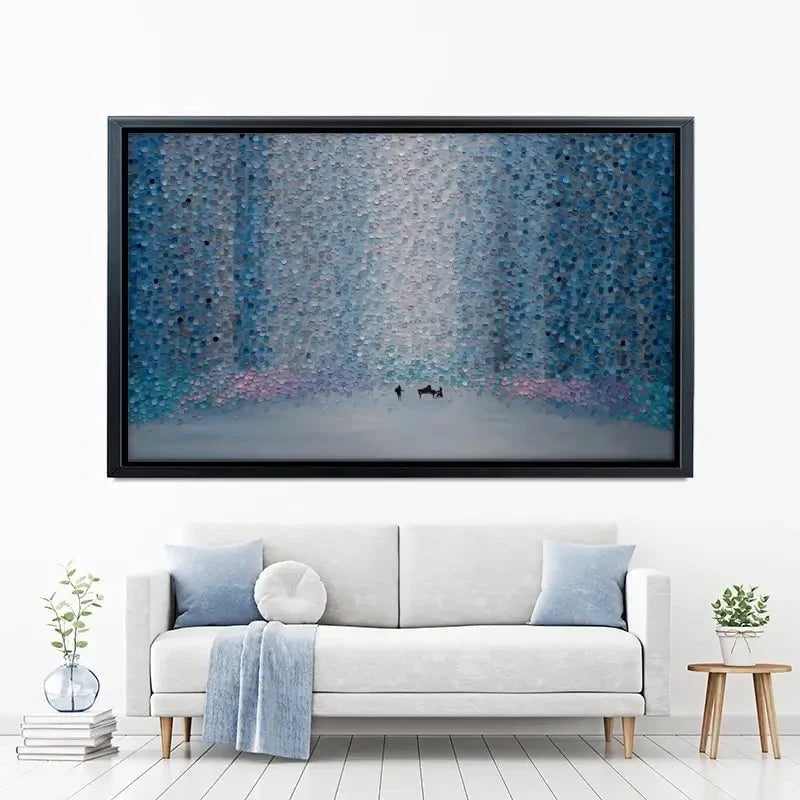 Music And Rain Canvas Print Music And Rain Canvas Print wall art product Ekaterina Ermilkina