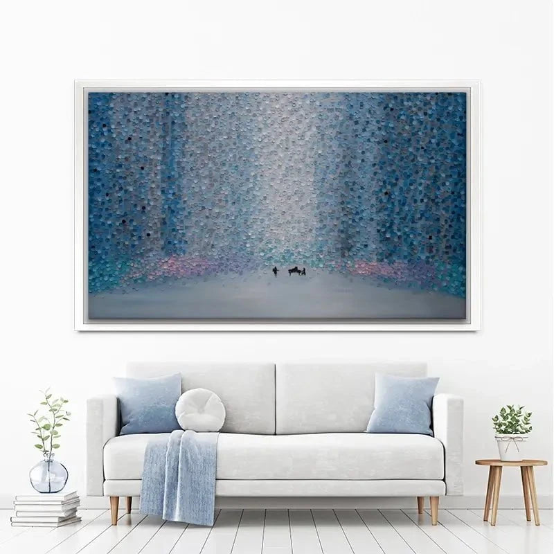Music And Rain Canvas Print Music And Rain Canvas Print wall art product Ekaterina Ermilkina