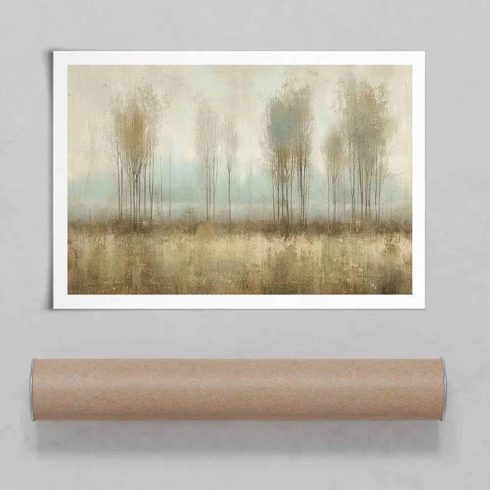 Muted Forest Art Print Muted Forest Art Print wall art product Creative Studio - Independent
