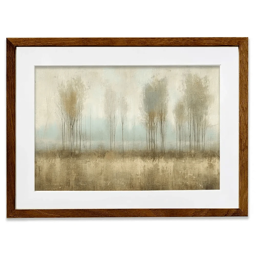 Muted Forest Framed Art Print Muted Forest Framed Art Print wall art product Creative Studio - Independent