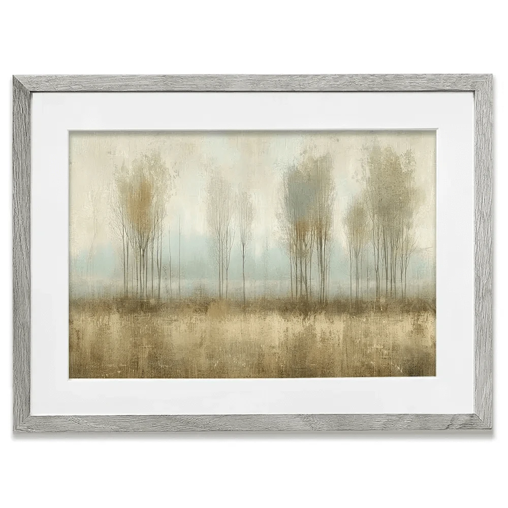 Muted Forest Framed Art Print Muted Forest Framed Art Print wall art product Creative Studio - Independent