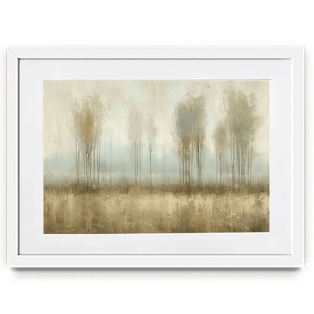 Muted Forest Framed Art Print Muted Forest Framed Art Print wall art product Creative Studio - Independent