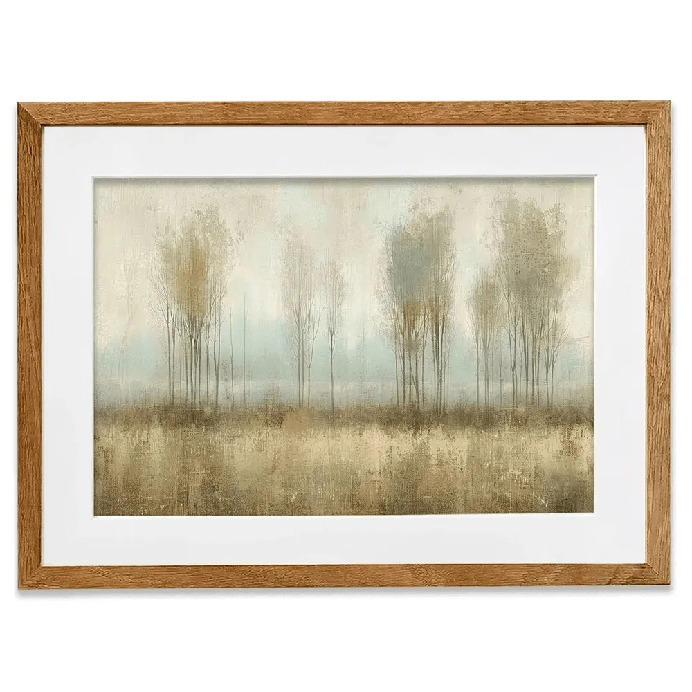 Muted Forest Framed Art Print Muted Forest Framed Art Print wall art product Creative Studio - Independent