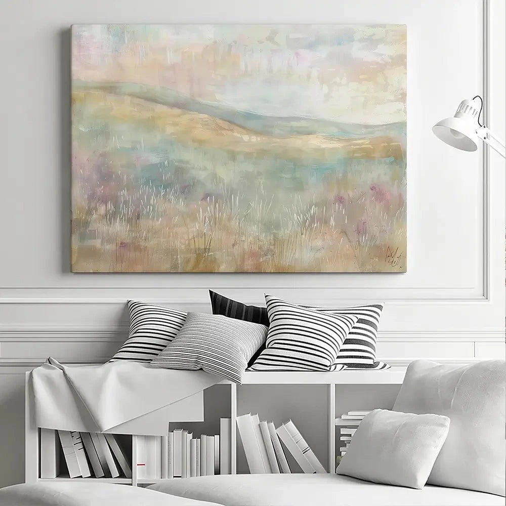 Muted Spring Landscape 1 Canvas Print Muted Spring Landscape 1 Canvas Print wall art product Paper House Prints - Independent