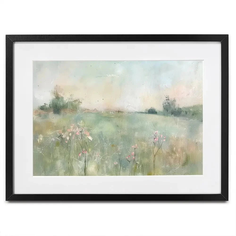 Muted Spring Landscape 2 Framed Art Print Muted Spring Landscape 2 Framed Art Print wall art product Paper House Prints - Independent
