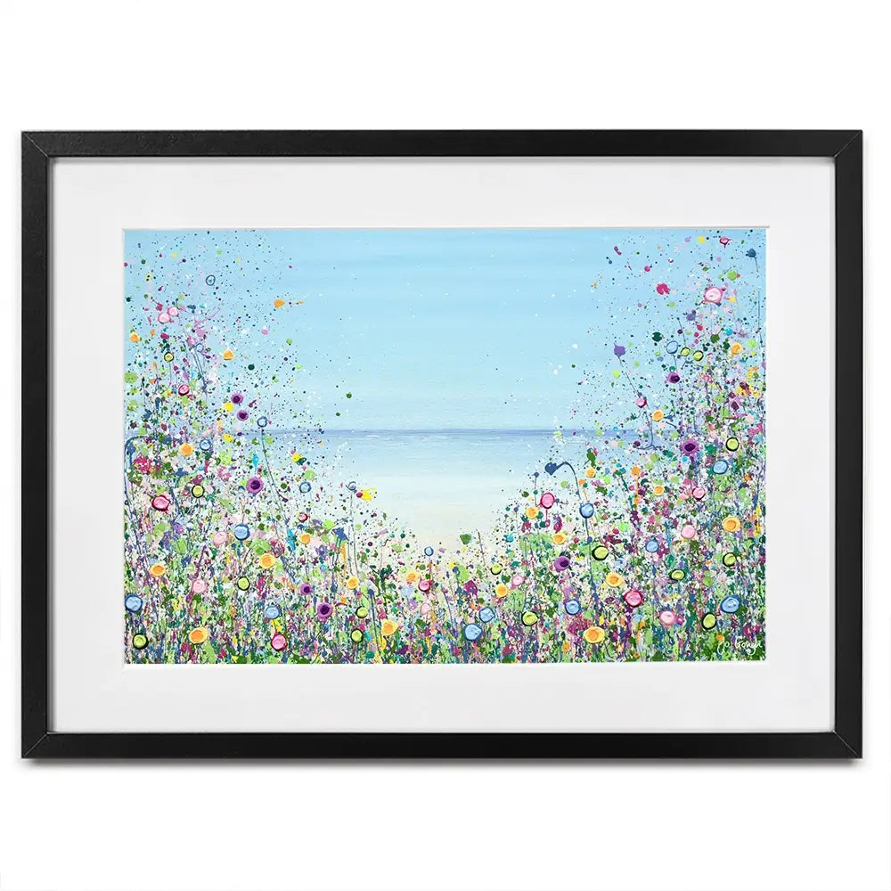 My Happy Place Framed Art Print My Happy Place Framed Art Print wall art product Jo Gough