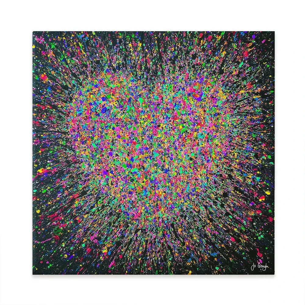 My Heart Is Bursting With Love Canvas Print My Heart Is Bursting With Love Canvas Print wall art product Jo Gough