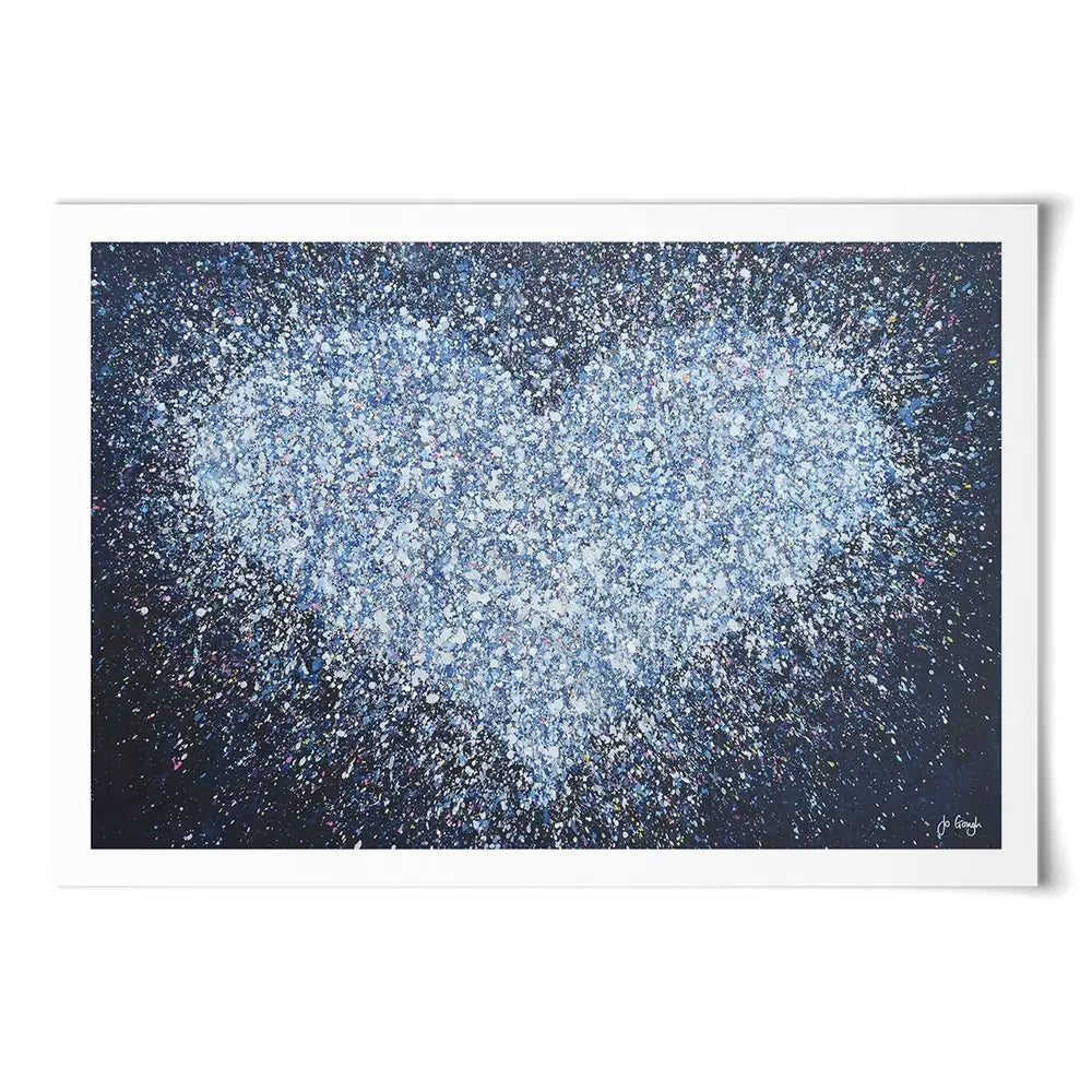My Heart Is Forever Yours Art Print My Heart Is Forever Yours Art Print wall art product Jo Gough