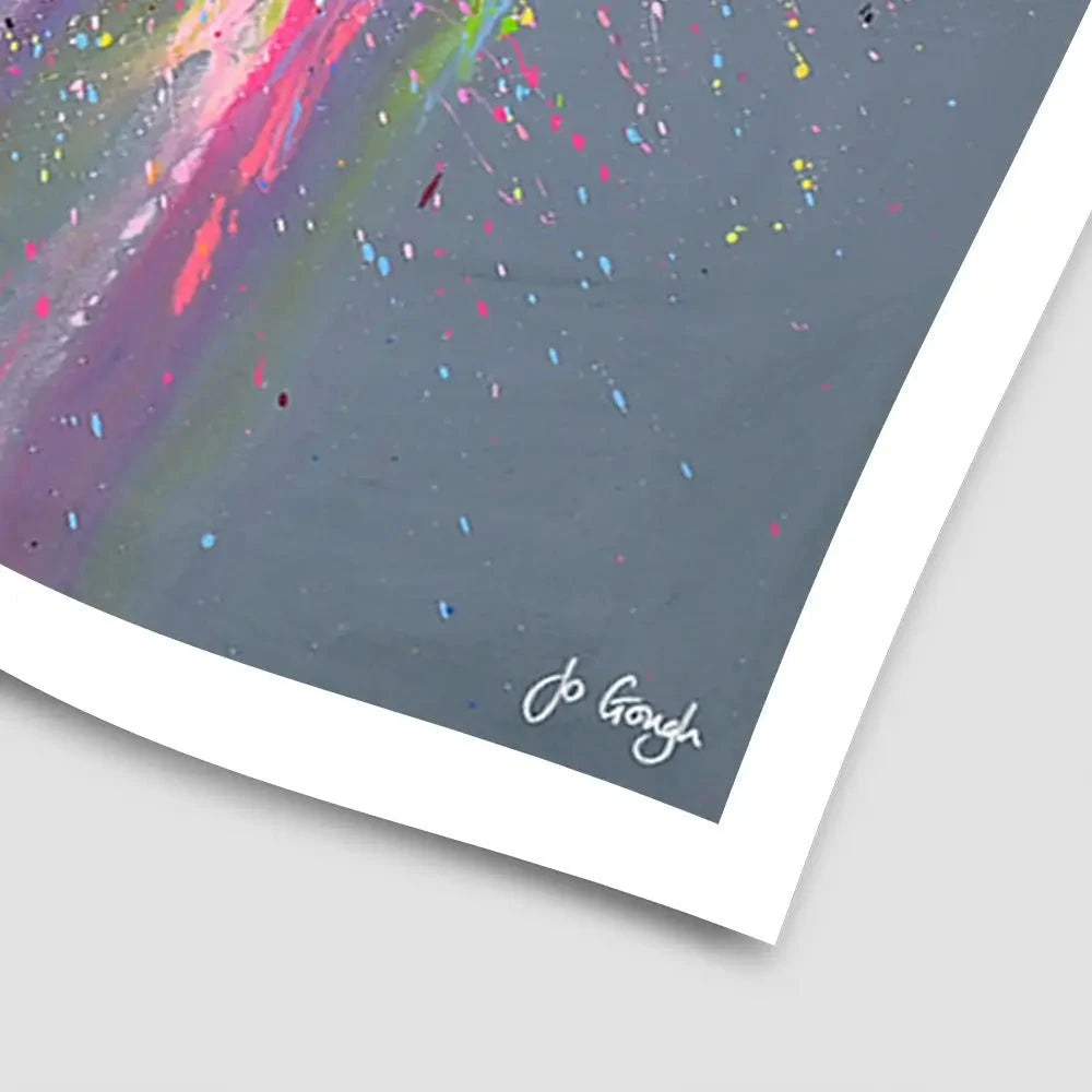 My Heart Is Full Of Joy Art Print My Heart Is Full Of Joy Art Print wall art product Jo Gough